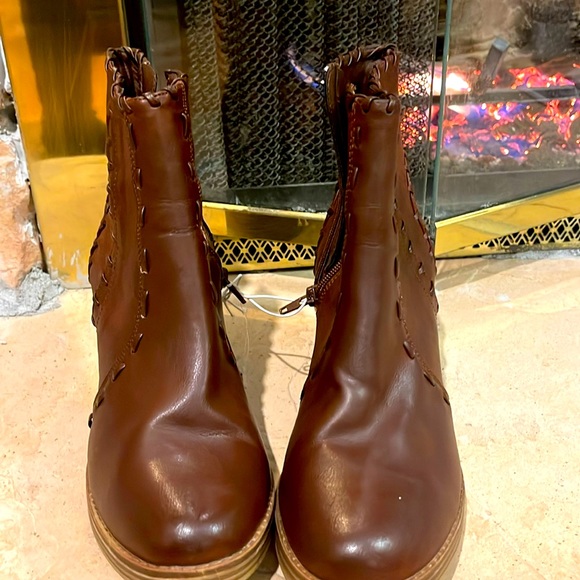 Maurices Shoes - Maurice Joelle Rust brown ankle boots